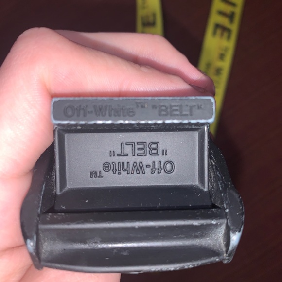 Industrial off white belt v1 - Picture 4 of 5